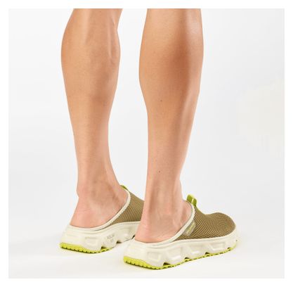 Chaussures de Récupération Salomon Reelax Slide 6.0 Kaki Homme
