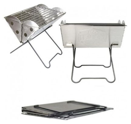Barbecue pliable UCO Mini Flatpack Grill et Firepit