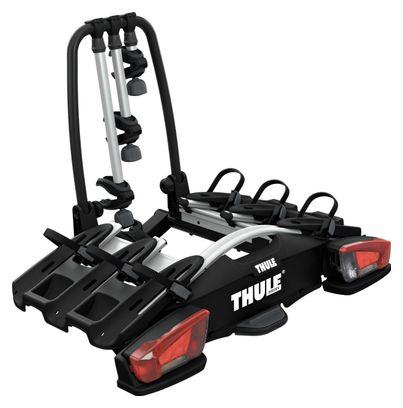 Portabici Thule VeloCompact F Fi per gancio di traino 13 Pin - 3 biciclette (compatibile con le E-Bikes) Grigio Nero