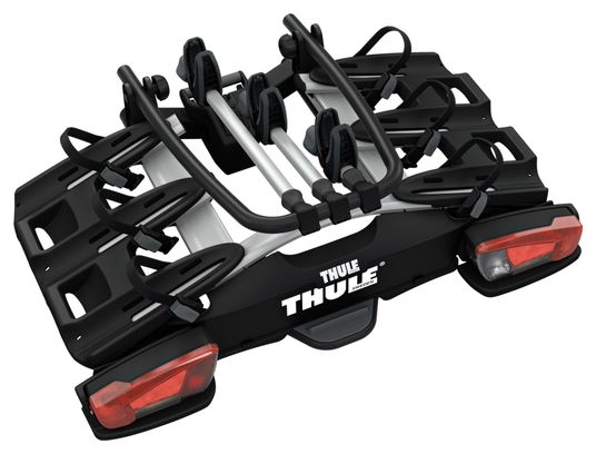 Thule VeloCompact F Fix4Bike Towbar Bike Rack 13 Pin - 3 Bikes (E-Bikes Compatible) Grijs Zwart