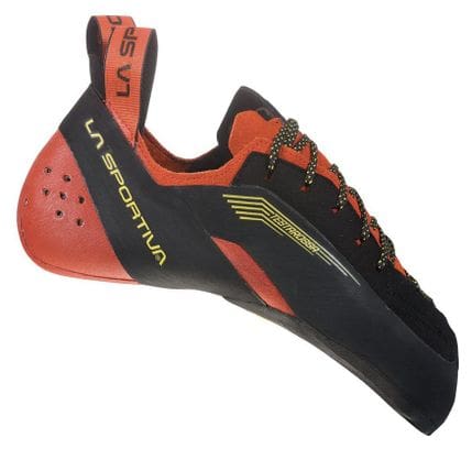 Chaussons d'escalade La Sportiva Testarossa Rouge Homme