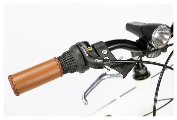 VTC Moma Bikes Hybrid 28'' Shimano 18V Blanc