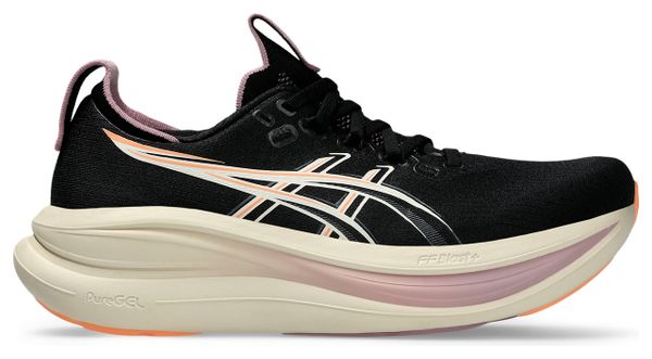 Zapatillas de running Asics Gel-Nimbus 28 Negro/Rosa para mujer