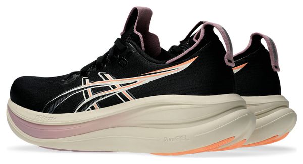 Zapatillas de running Asics Gel-Nimbus 28 Negro/Rosa para mujer