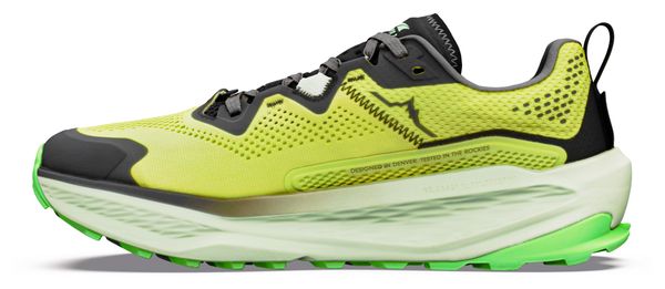 Altra Olympus 7 Trail-Laufschuhe für Herren, Gelb/Grün/Schwarz