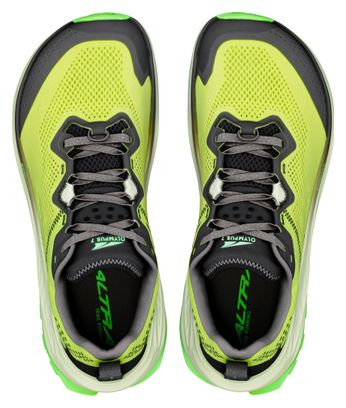Altra Olympus 7 Trail-Laufschuhe für Herren, Gelb/Grün/Schwarz
