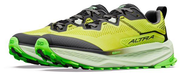 Altra Olympus 7 Trail-Laufschuhe für Herren, Gelb/Grün/Schwarz