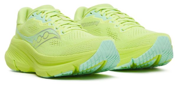 Saucony Guide 19 hardloopschoenen, geel/blauw, dames
