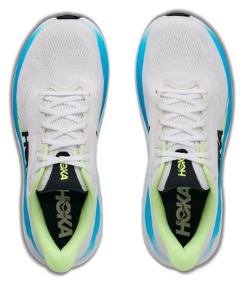Hoka Clifton 11 Large hardloopschoenen, wit/blauw, heren