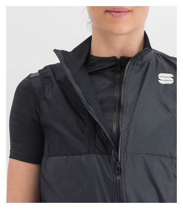 Chaleco Capa Sportful Supergiara Negro para mujer