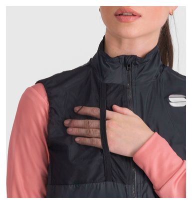 Chaleco Capa Sportful Supergiara Negro para mujer