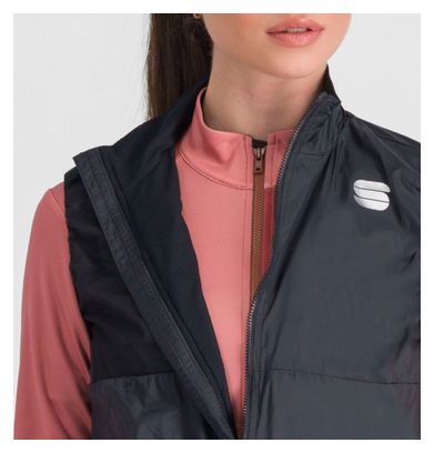 Chaleco Capa Sportful Supergiara Negro para mujer