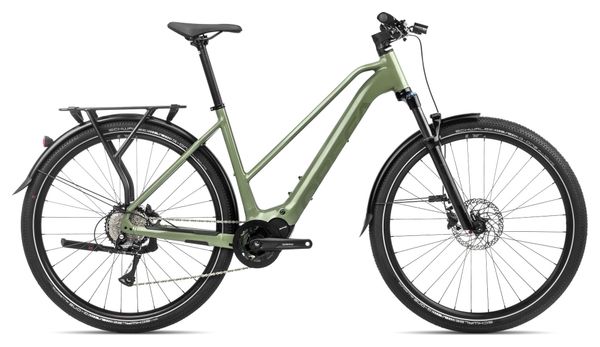 Orbea Kemen Mid 40 Electric Trekking Bike Shimano Acera 8S 540 Wh 29'' Urban Green 2024