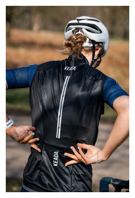 Gilet de Cyclisme Essentiel pour Femme - Noir