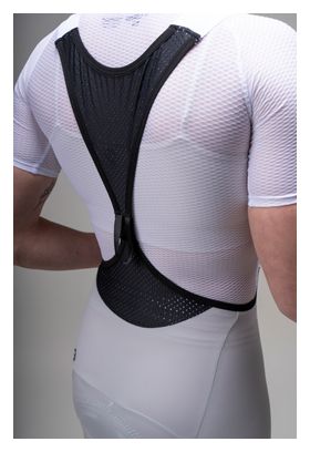 LeBram Race korte fietsbroek voor dames, parelgrijs