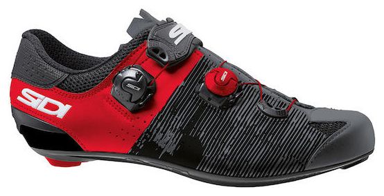 Chaussures Sidi Genius 10 Anthracite/Rouge - Produit Reconditionné