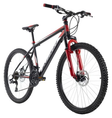 VTT semi-rigide 26'' Xtinct noir-rouge TC 50 cm KS Cycling