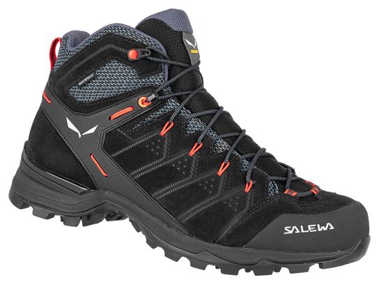 Salewa Alp Mate Wp Mid Hiking Shoes Gray / Orange