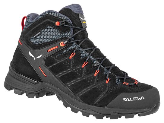 Chaussures de Randonnée Salewa Alp Mate Wp Mid Gris / Orange