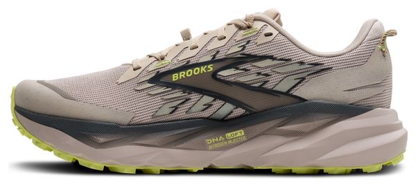 Chaussures Trail Brooks Cascadia 19 Beige/Jaune Homme