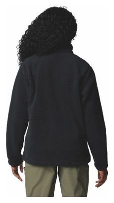 Chaqueta polar Columbia Sherpa West Bend II para mujer Negro