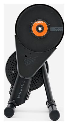 Entrenador conectado Van Rysel D500 con Zwift Cog y Click Black