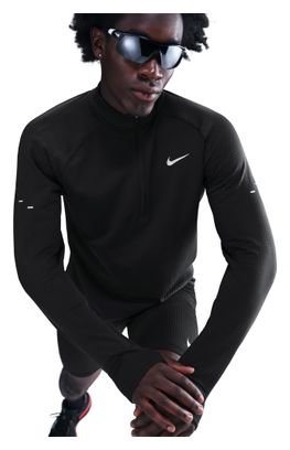 Nike Stride Black Men's 1/2 Zip Thermal Top
