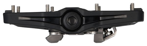Pedales híbridos Shimano PD-EH510 SPD/planos, color negro