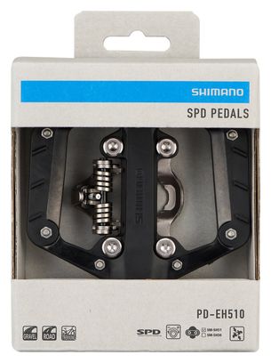 Shimano PD-EH510 SPD/Flat Hybrid Pedals Black | Alltricks.com