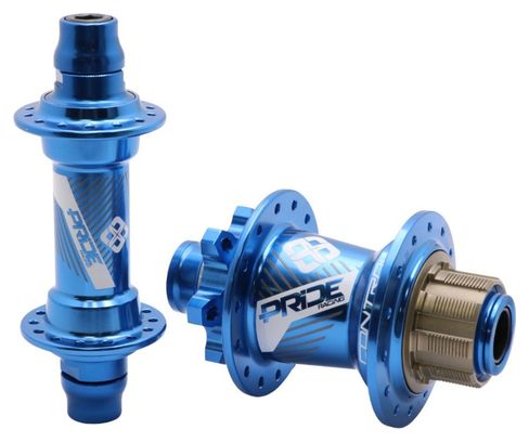 Paire de Roues Alu Expert Pride Helium Control V2 10/15mm Bleu