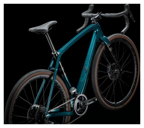 Gravelbike Trek Checkpoint SL 7 Sram Force eTAP AXS Aquatic Blue / Carbon Black 2023