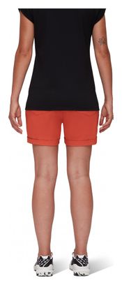 Mammut Women's Runbold Roll Cuff Pink Terracotta Shorts