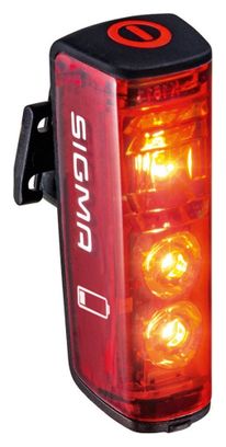 Luz trasera Sigma Blaze negra