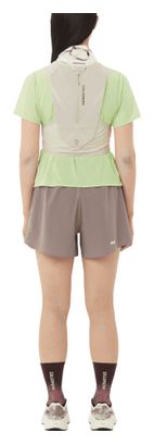 Short Salomon Sense Aero Stow 4in Marron Femme