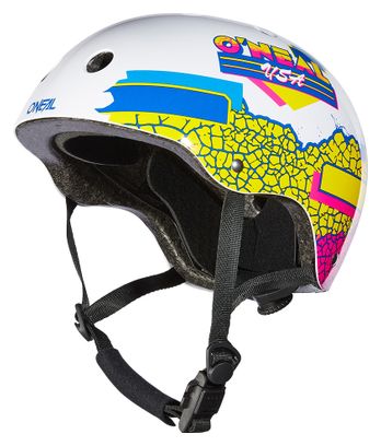 O'Neal Dirt Lid Crackle BMX Helm Wit/Multicolor