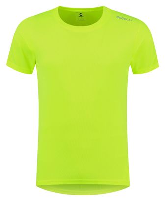 T-Shirt De Sport Manches Courtes Rogelli - Homme - Fluor