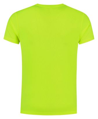 T-Shirt De Sport Manches Courtes Rogelli - Homme - Fluor