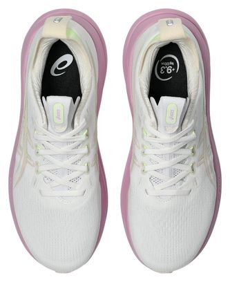 Asics Gel-Nimbus 28 Women's Running Shoes - White/Pink