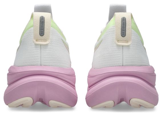Asics Gel-Nimbus 28 Women's Running Shoes - White/Pink