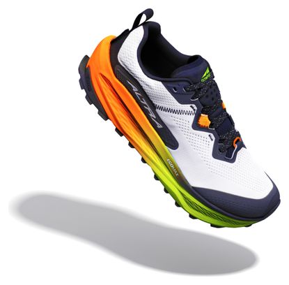 Altra Olympus 7 Trail-Schuhe für Herren, Weiß/Schwarz/Orange