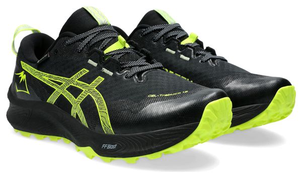 Asics Gel-Trabuco 12 GTX Trail Shoes Black/Yellow Men's