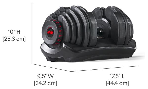 Haltère réglable SelectTech BowFlex 1090i (la paire)