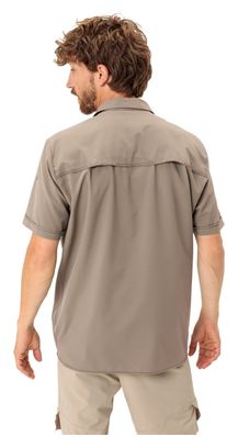 Camicia Vaude Rosemoor II Beige Uomo