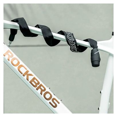 Cadenas de vélo à chaîne ultra-résistant - noir