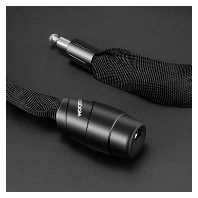 Cadenas de vélo à chaîne ultra-résistant - noir