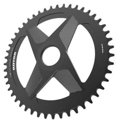 Round Rings 1X DM (Direct Mount) Plato Redondo Diente Universal 10/11/12/13 Velocidad Negro