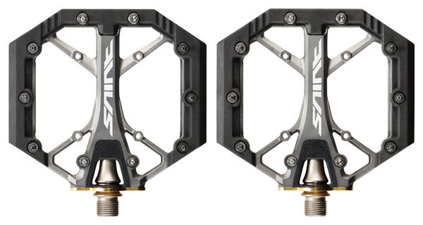Paire de Pédales Plates Shimano Saint PD-G8040 Noir