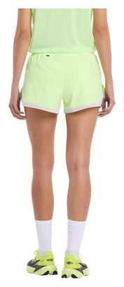 Pantaloncini New Balance RC Essential Gialli da donna