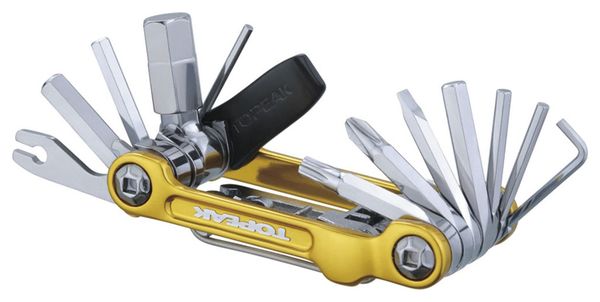 TOPEAK Multi-Outils MINI 20 PRO Or (20 outils)