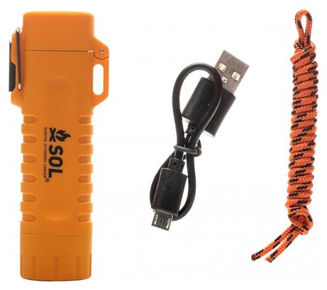 SOL Fire Lite Oranje Gasloze Aansteker